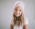Load image into Gallery viewer, White Pom Beanie
