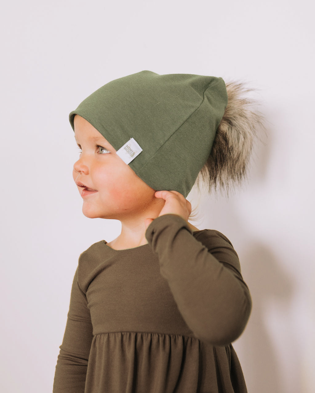 Rabbit Pom Beanie