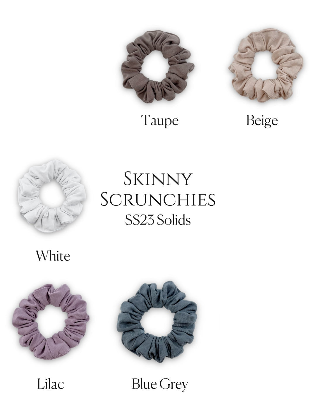 *SALE* Skinny Scrunchies