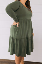 Load image into Gallery viewer, Ladies Tiered Dress
