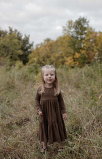 Load image into Gallery viewer, Kids Tiered Dress (Long Sleeve)
