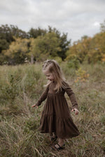 Load image into Gallery viewer, Kids Tiered Dress (Long Sleeve)

