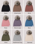 Load image into Gallery viewer, Rabbit Pom Beanie
