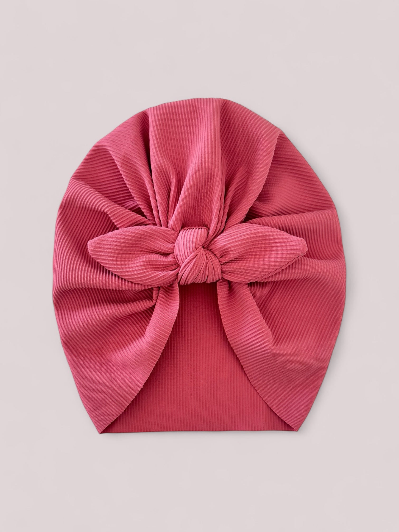 *SWIM RIBBED* Tied Bow Hat
