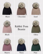 Load image into Gallery viewer, Ready To Ship Pom Beanie
