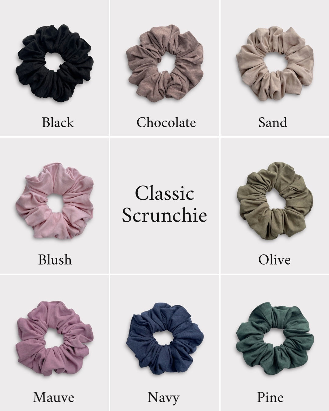 SALE Classic Scrunchie