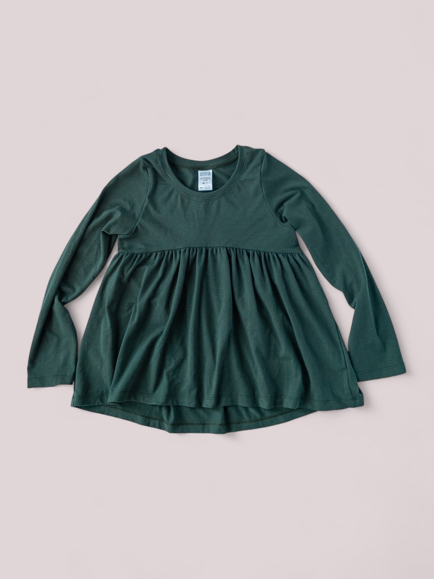 Kids Long Sleeve Peplum