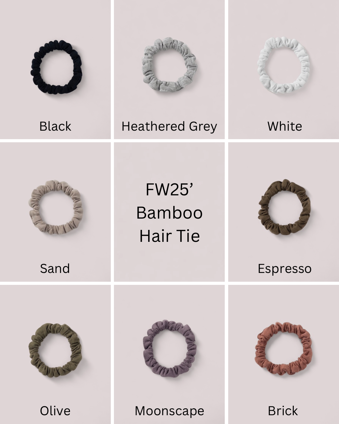 Bamboo Hair Tie