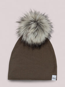Rabbit Pom Beanie