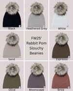 Load image into Gallery viewer, Rabbit Pom Beanie
