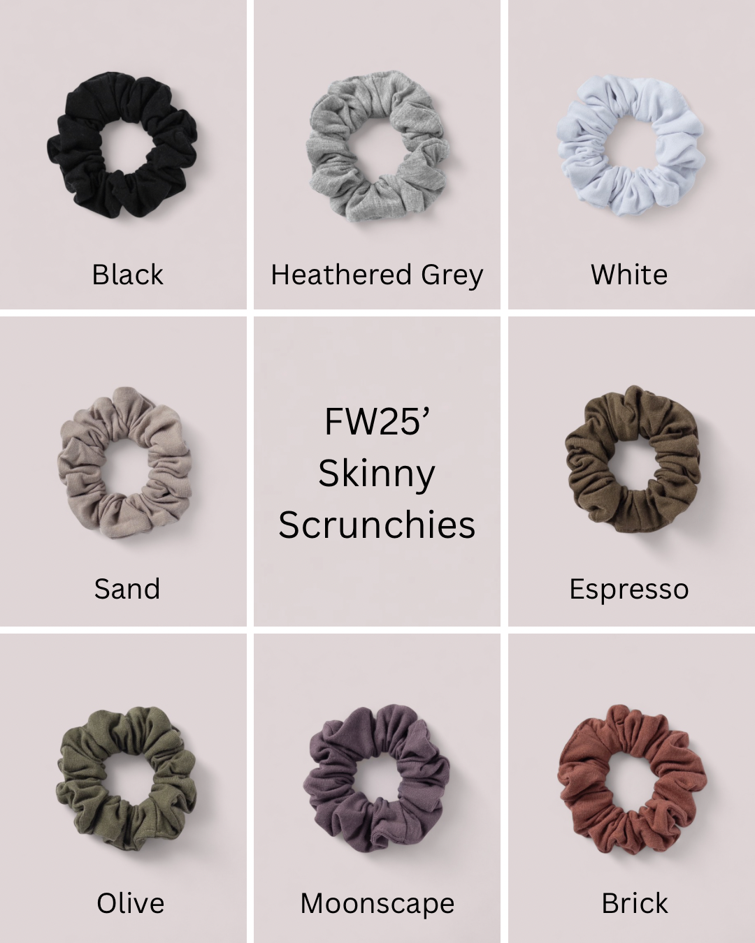 Skinny Scrunchie